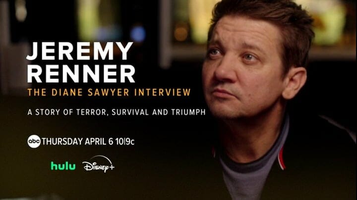 Jeremy Renner: The Diane Sawyer Interview A Story of Terror