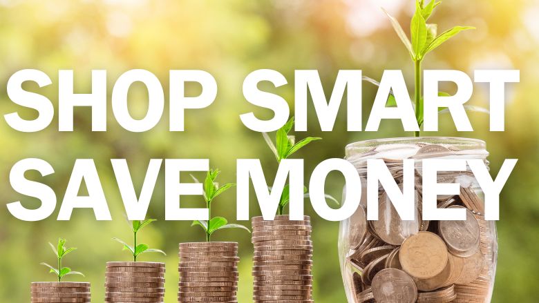 shop smart save money title card
